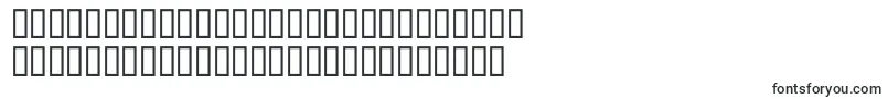 フォントMcsErwahOut – アラビア文字